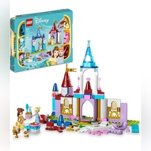 NWT LEGO Disney Princess Creative Castle 140 pc Set Belle & Cinderella 43219